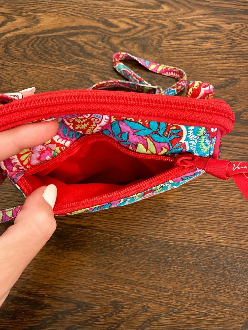 Vera Bradley Mini Hipster Crossbody Paisley in Paradise Retired Floral Bag
